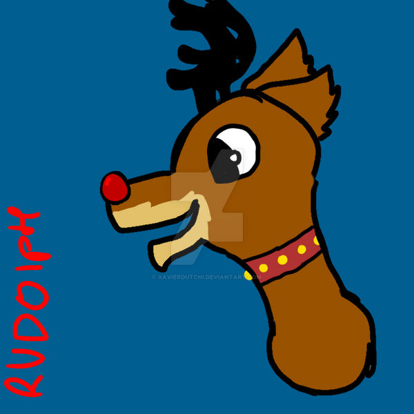 Rudolph by XavierDutchi on DeviantArt Rudolph by XavierDutchi on DeviantArt