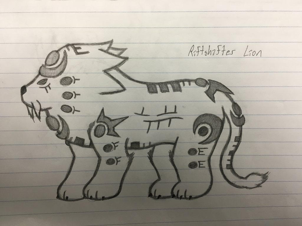 Rift Shifter Lion by Oblivion-King-Avex on DeviantArt