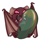 Ravernous Bat by mercurialfox