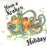 Kraken Holiday Project Card 2018