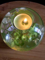 Resin Tealight Candle Holder