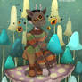 Art Fight Attack - Lou: Forest Spirit