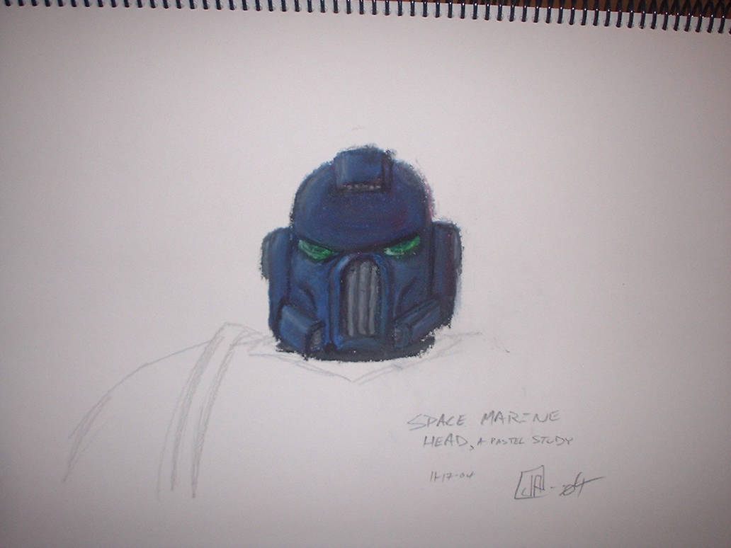 Space Marine Head by feuer-faust on DeviantArt