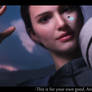 Giantess Padme tosses Anakin into her boot