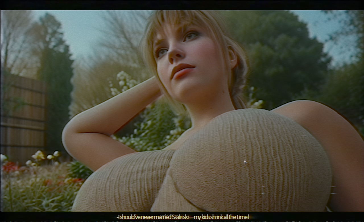 (HISTK) Giantess Diane is unaware of her son