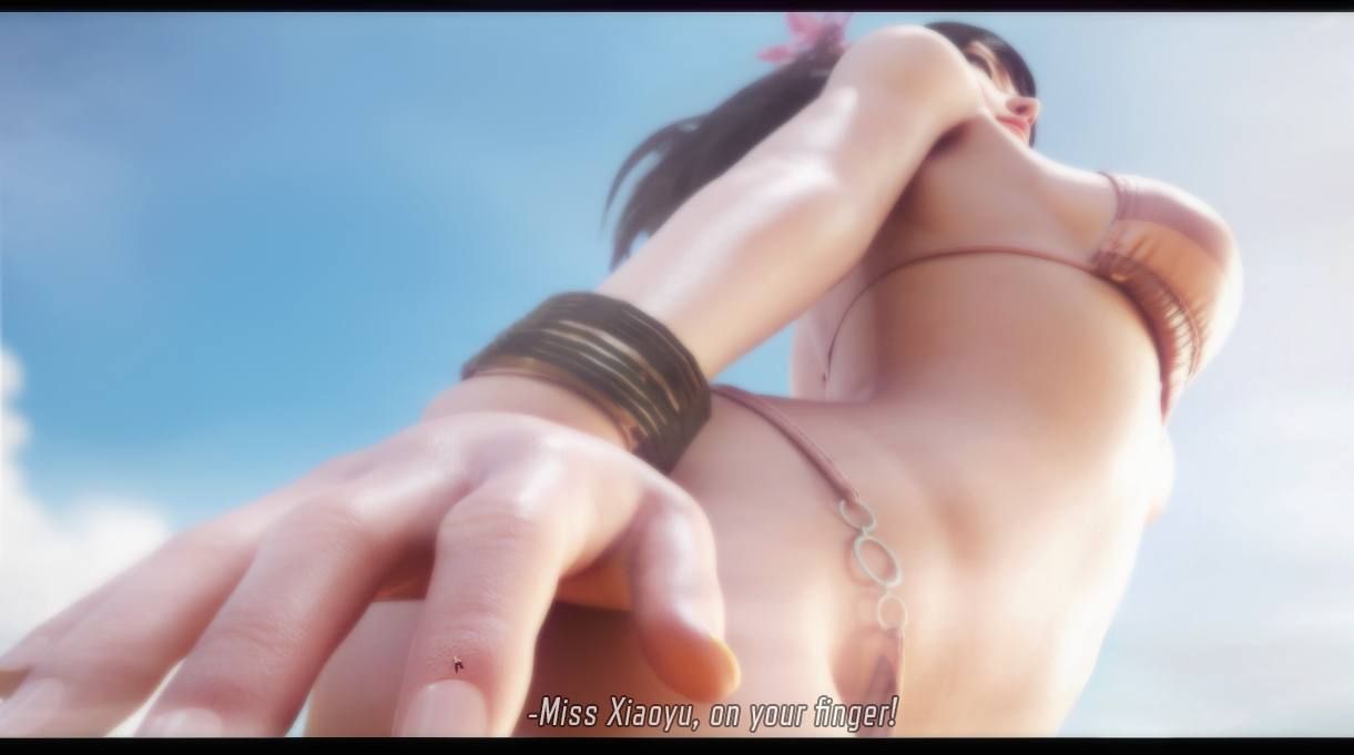 (Tekken) Ling Xiaoyu goes Giga Giantess