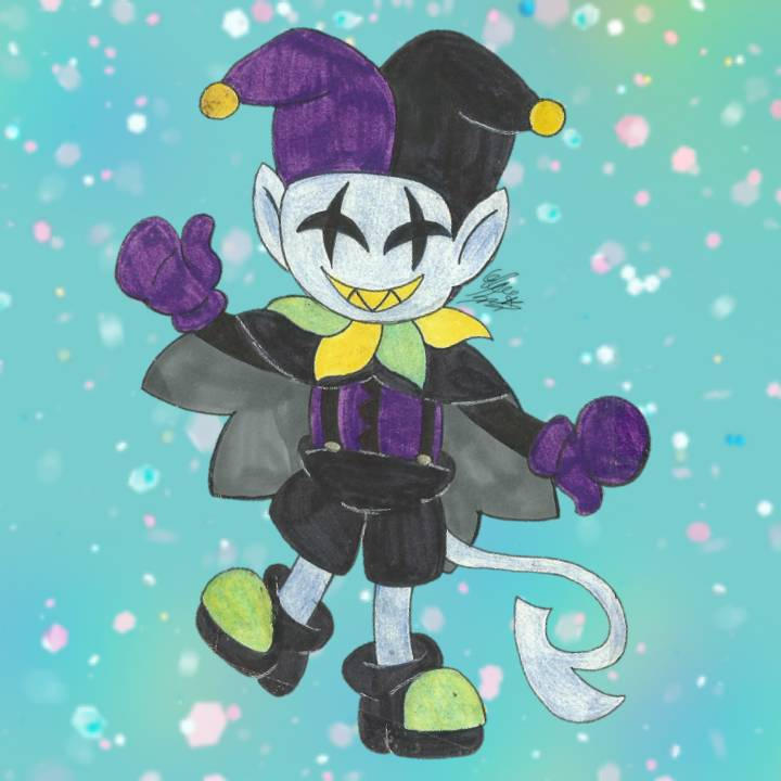Jevil by ElenexInkCartoon on DeviantArt