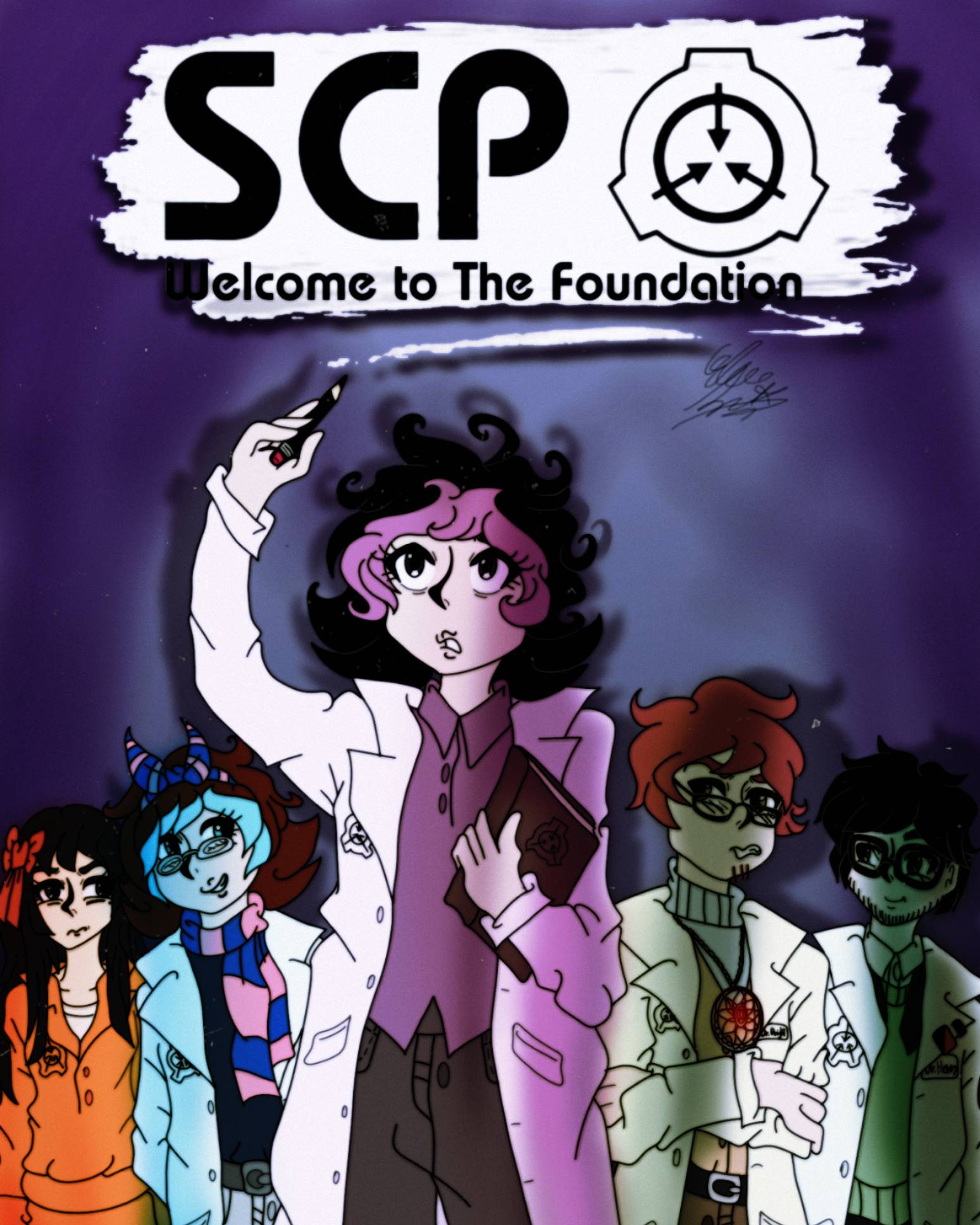Scp Collection SCP: Welcome to the Foundation Cover by ElenexInkCartoon on DeviantArt