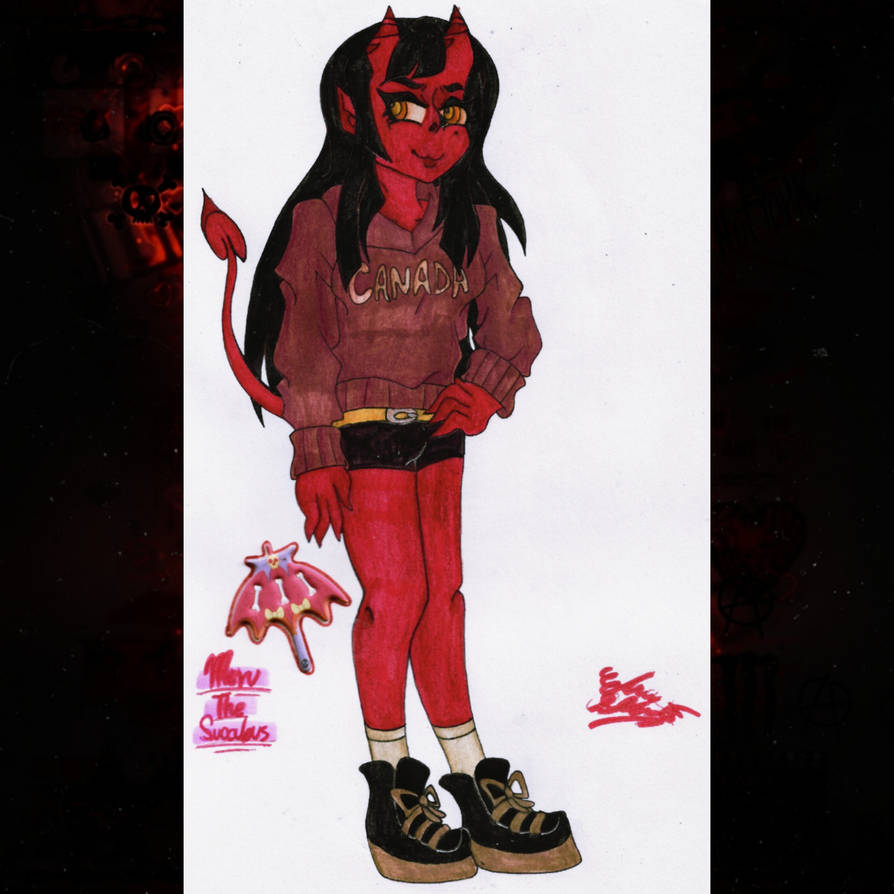 Meru The Succubus by ElenexInkCartoon on DeviantArt