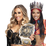 Carmella and Zelina WWE Women's Tag Team Champions