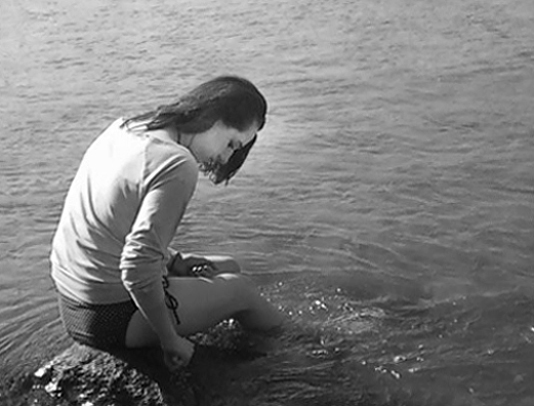 girl at the beach