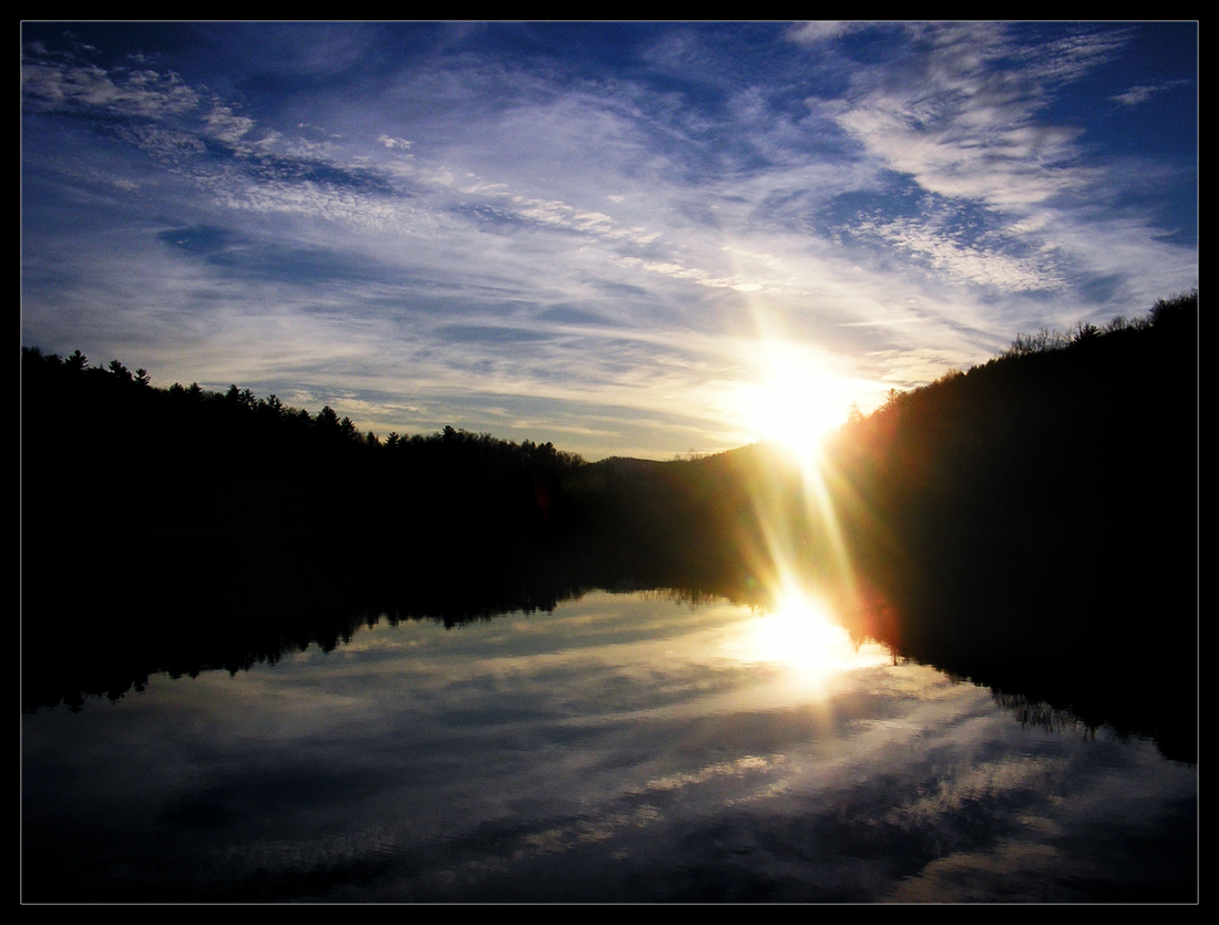 mirror in the water