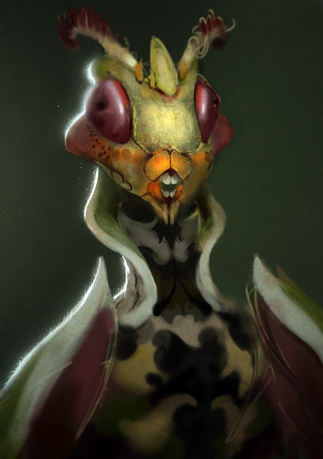 Mantis portrait