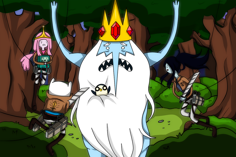 Attack on Ice King by DropDeadCake on DeviantArt