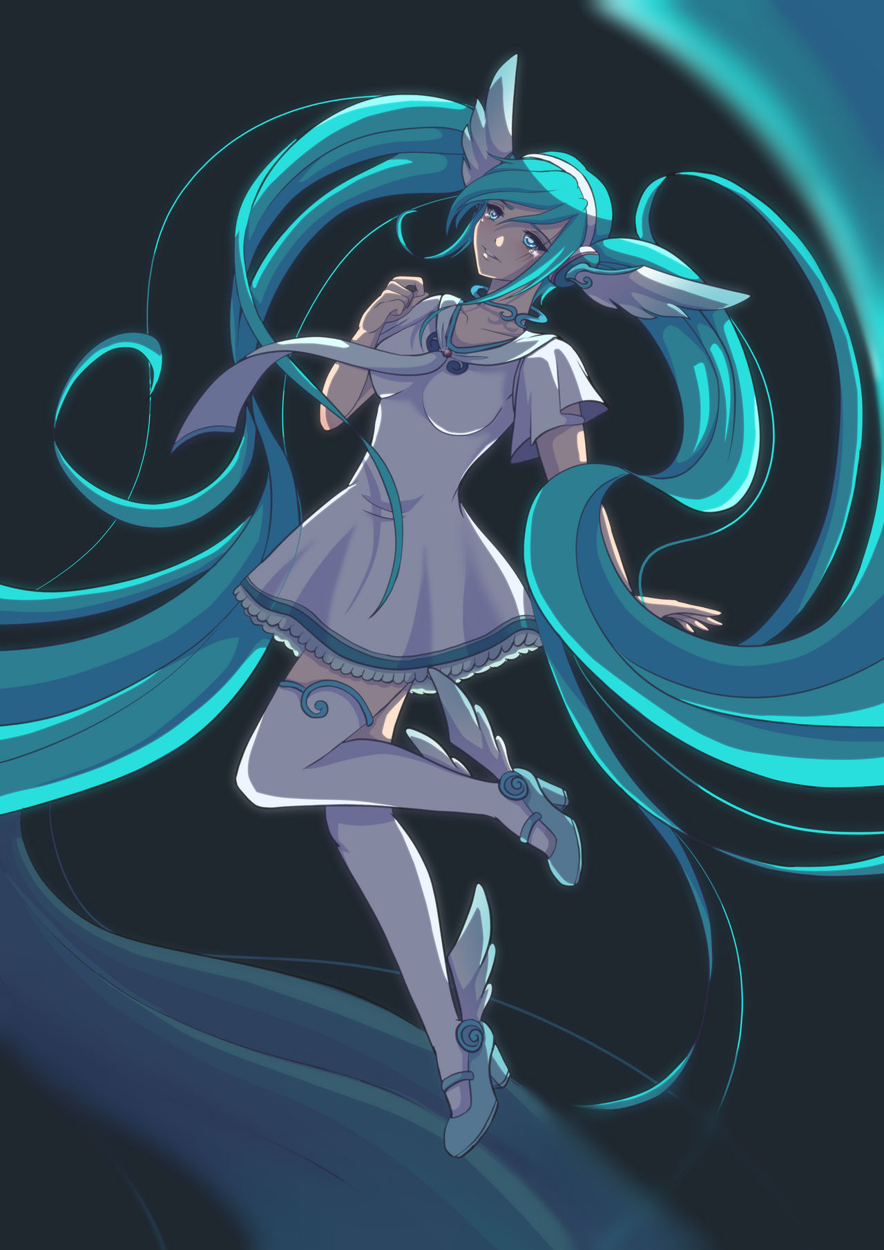Miku by DropDeadCake on DeviantArt