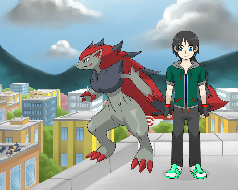 Hurricane and Zoroark