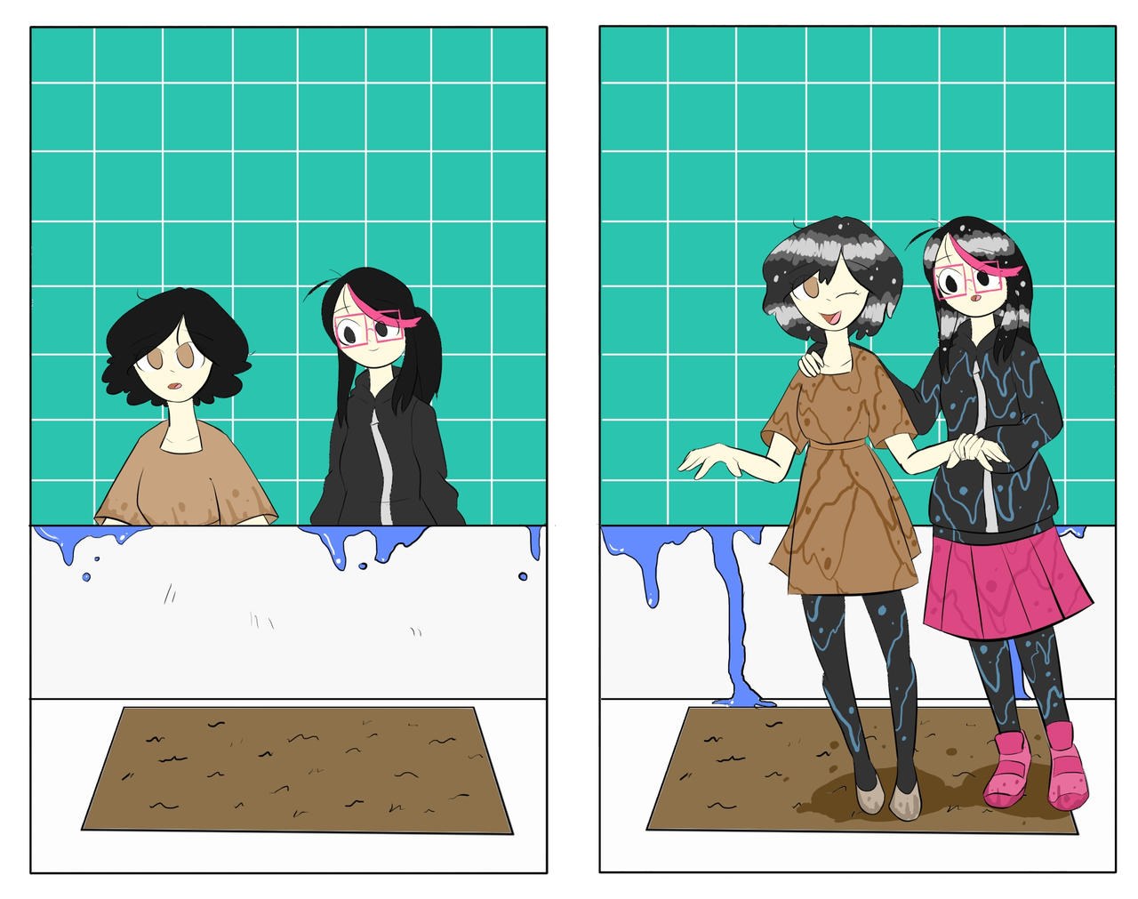 Ruby and Lily by AquaGlubs on DeviantArt