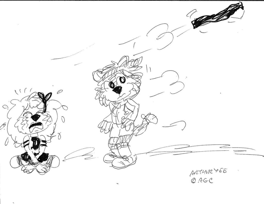 Runaway Ribbon by Artytoons on DeviantArt