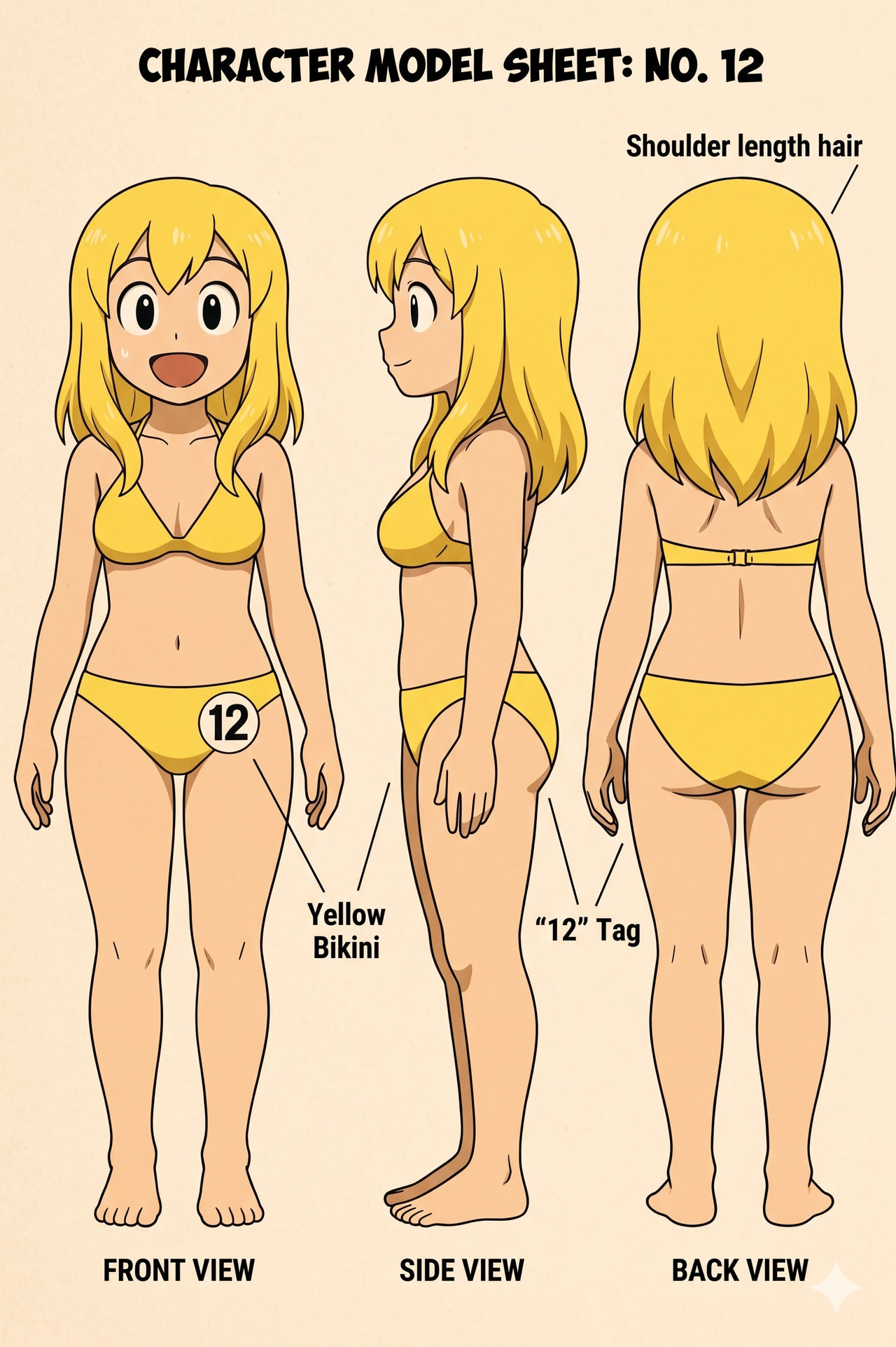 Nano BananaProAl Bikini Shrinkee Barbi Model Sheet By Artytoons On nano-bananaproal-bikini-shrinkee-barbi-model-sheet-by-artytoons-on