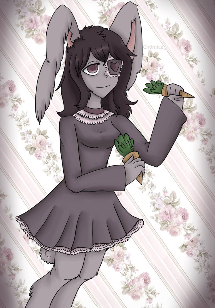 Dark Pink Rabbit by Rainbowdoodler209 on DeviantArt