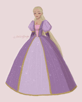 Barbie as Rapunzel