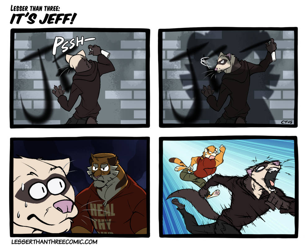 Lesser Than Three #258: Its Jeff by KingdomBlade on DeviantArt Lesser Than Three #258: Its Jeff by KingdomBlade on DeviantArt
