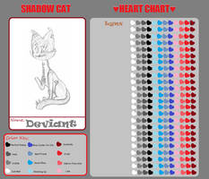 Shadow Cat Heart Chart Meme. Deviant