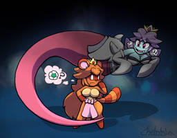 Tanooki in the Haunted Woods