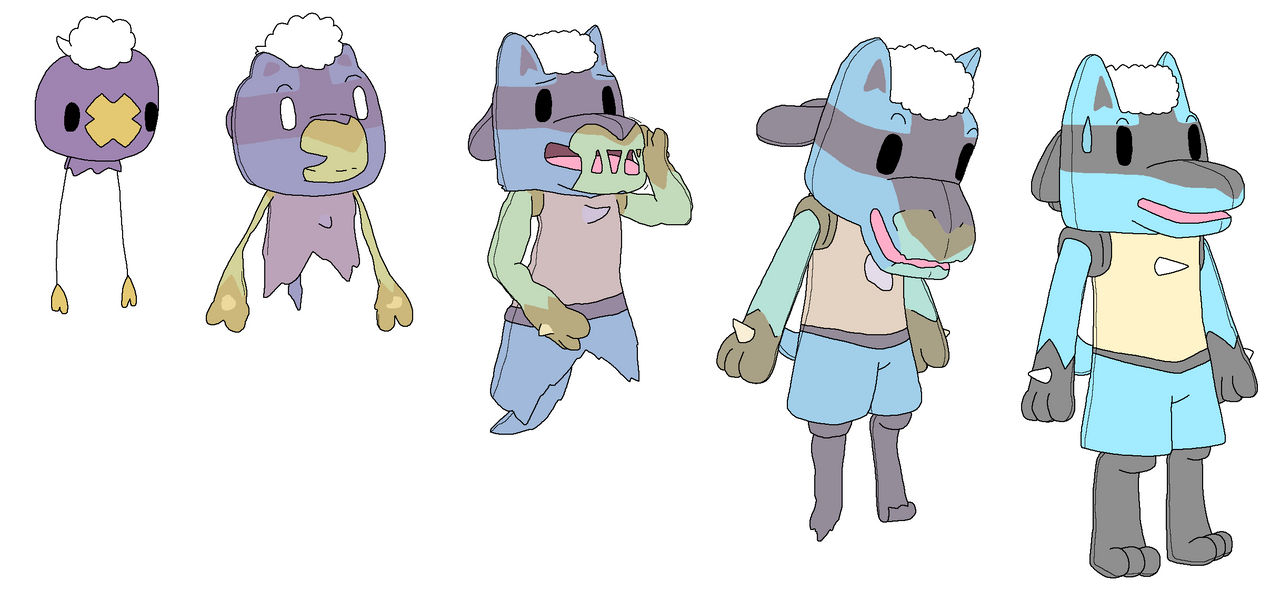 Inflatable Lucario TF by DavidMcGruff on DeviantArt