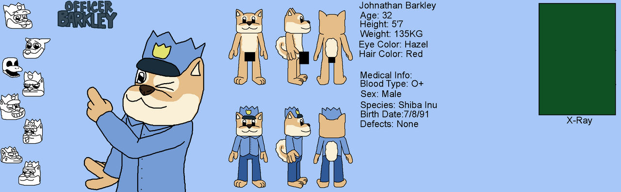 Barkley (Ref) by DavidMcGruff on DeviantArt