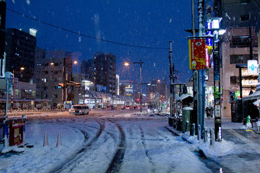 Snow in Tokyo 5