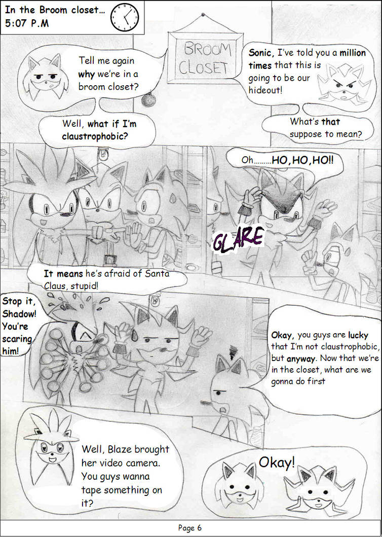 Shadow's Sleepover C1 Page 6 by no1shadow on DeviantArt