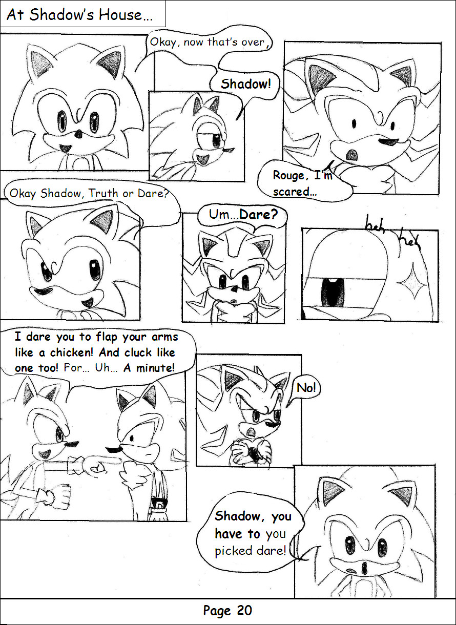 Shadow's Sleepover C1 Page 20 by no1shadow on DeviantArt