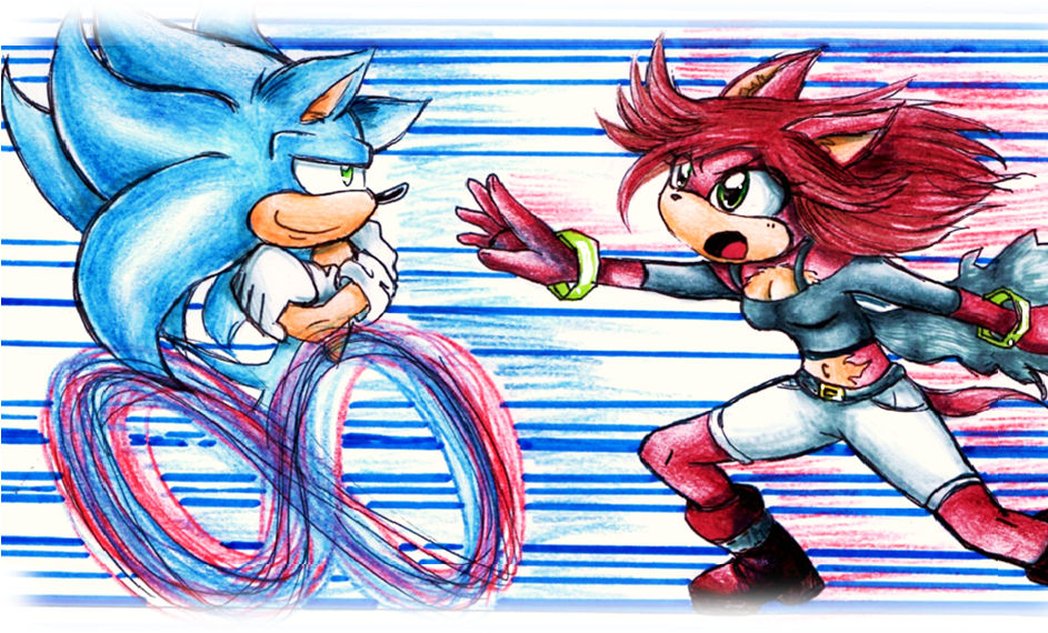 Request- Super Peel-Out! by no1shadow on DeviantArt