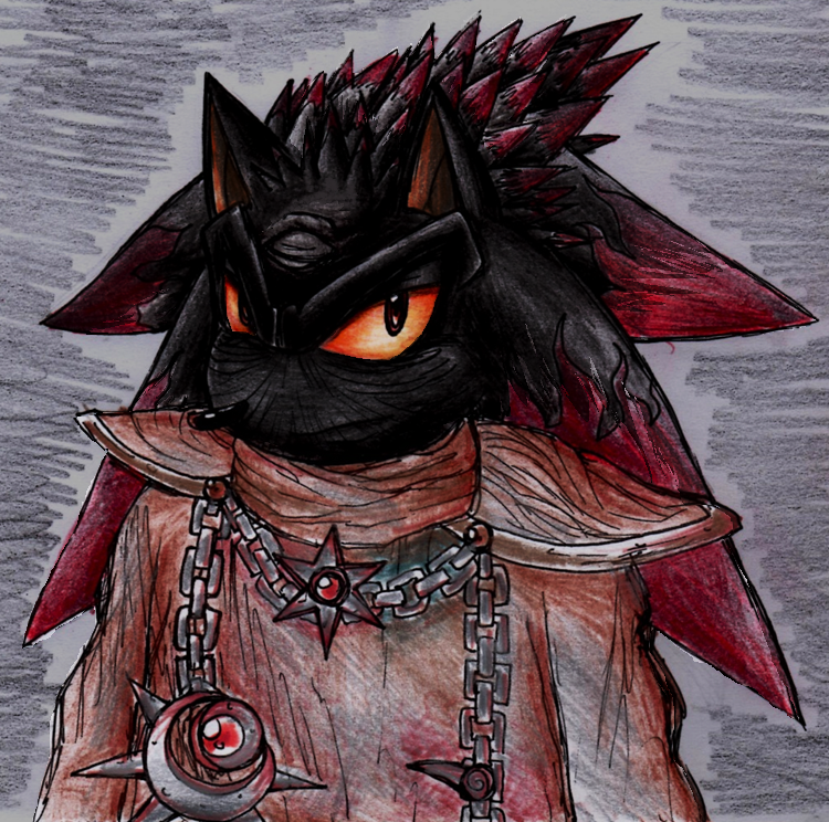 Black Doom: Hedgehog Form by no1shadow on DeviantArt
