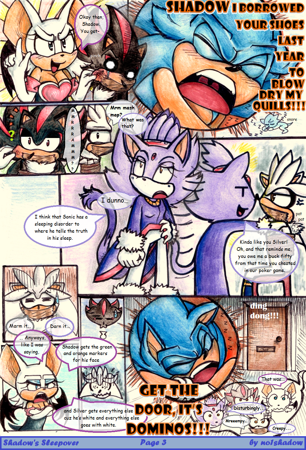 Shadow's Sleepover C3 Page 3