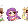 Sailor Scout Chibi Dolls