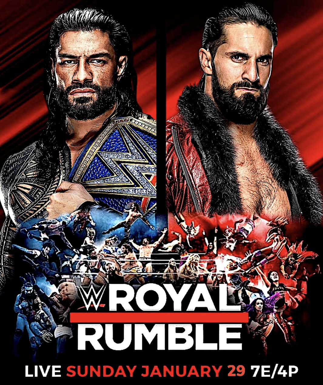 Royal Rumble 2022 Custom Poster Cover by DecentRenderz on DeviantArt