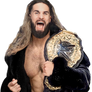 Seth Rollins World Heavyweight Champion Custom PNG