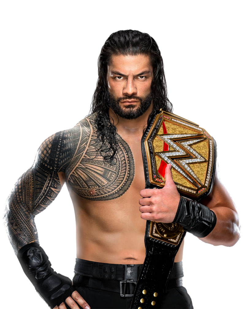 Roman Reigns WWE Undisputed Champion Custom PNG by DecentRenderz on ...