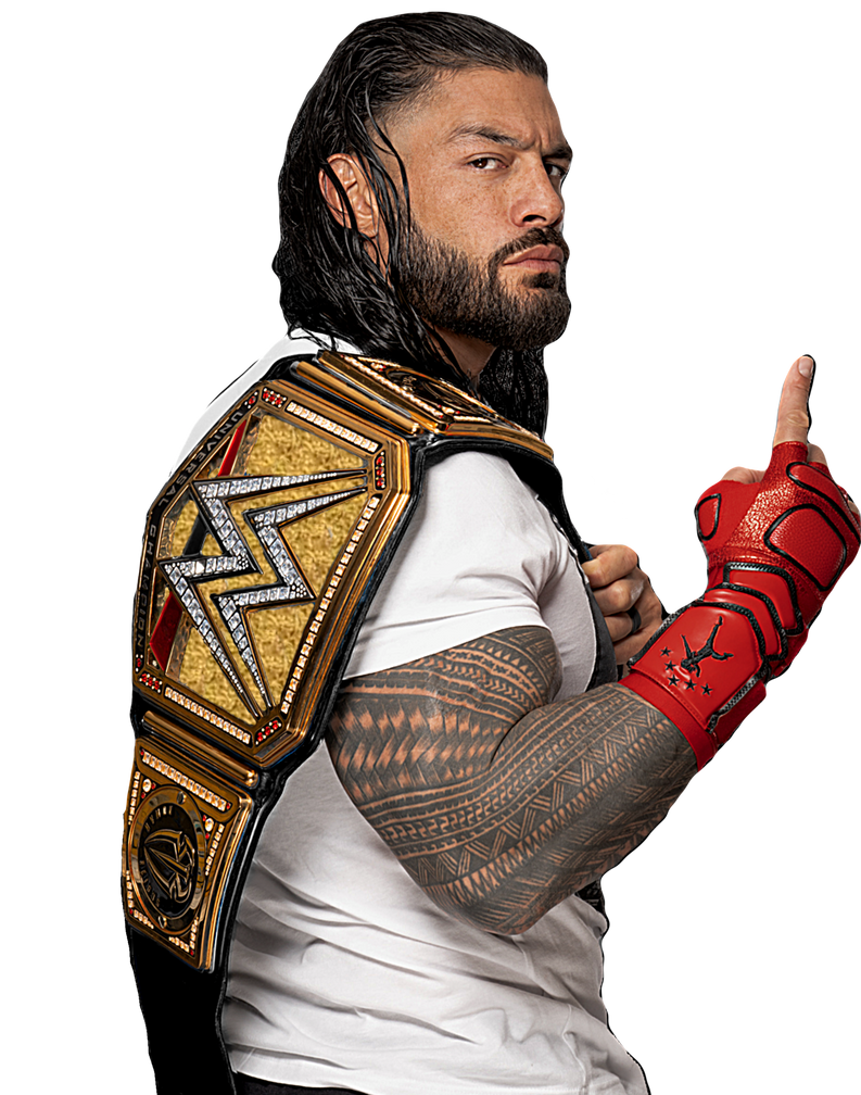Roman Reigns Undisputed WWE Champion Custom PNG by DecentRenderz on ...
