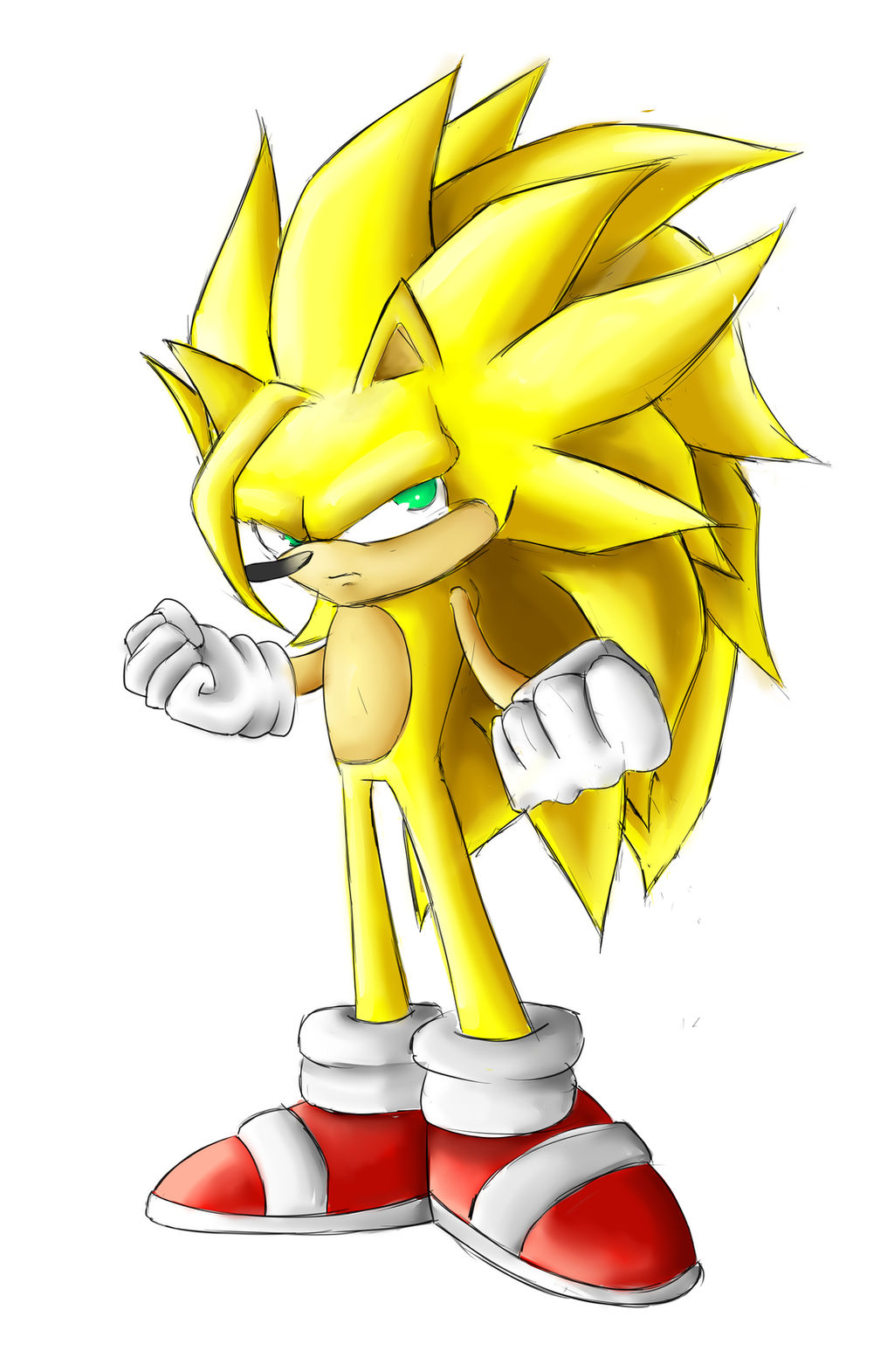 Super Sonic 3 by b36one on DeviantArt