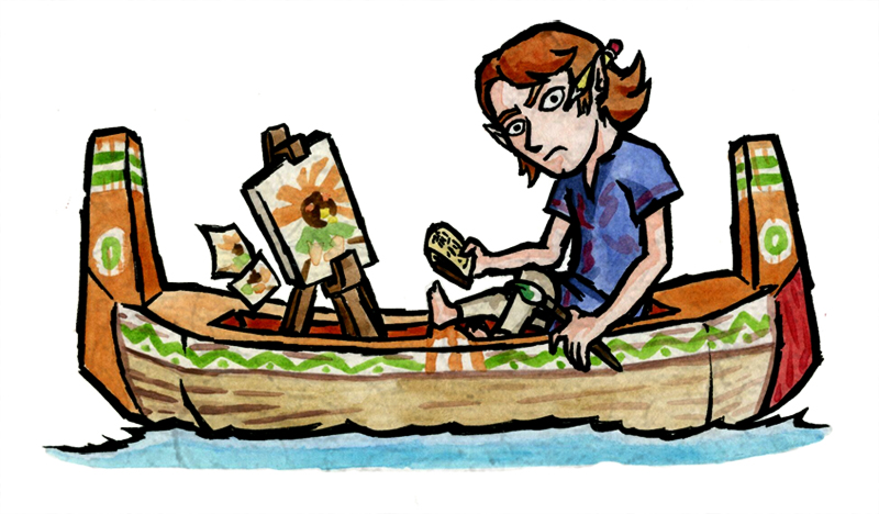 The Wind Waker Self Portrait