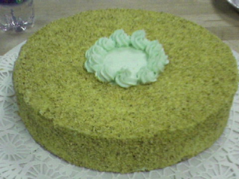 Simple Pistacio Torte