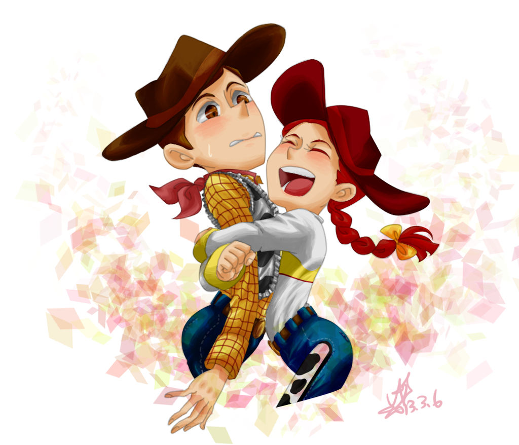Woody and Jessie by DNA2023 on DeviantArt Woody and Jessie by DNA2023 on DeviantArt