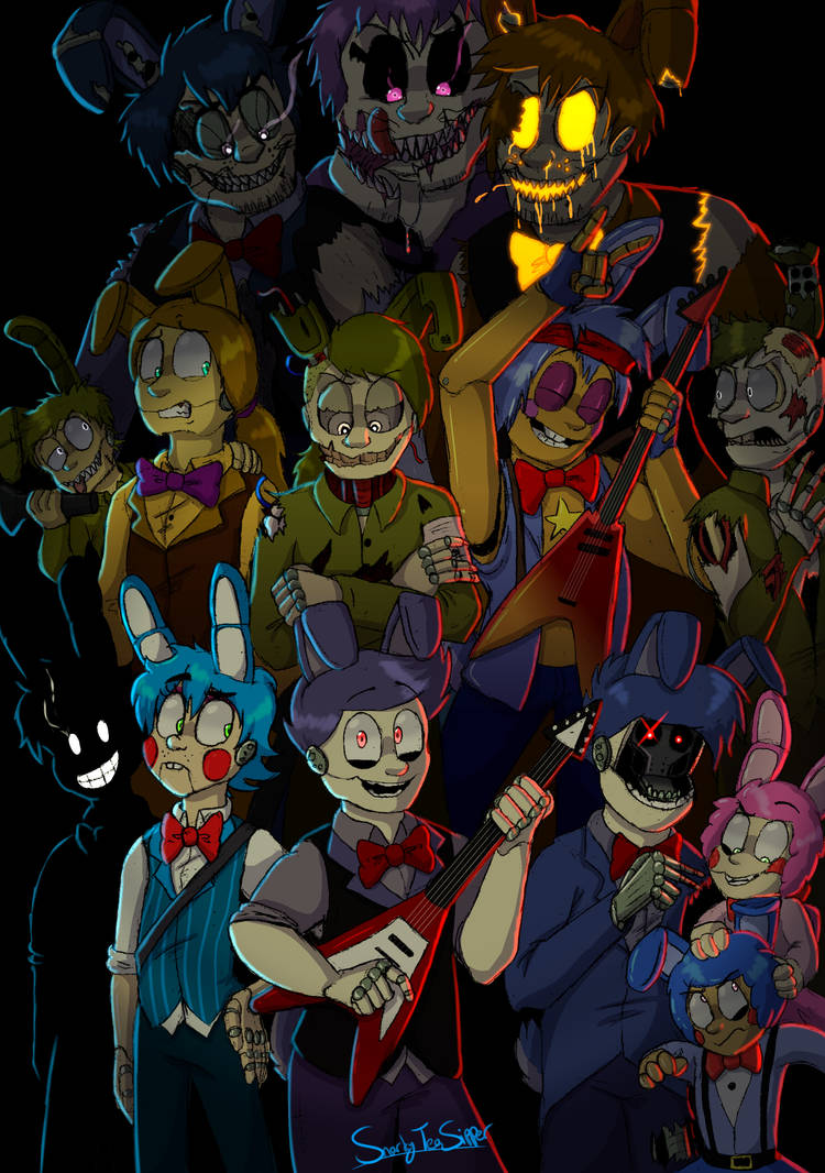 Rabbit in the Spotlight (FNAF Fanart) by SnarkyTeaSipper on DeviantArt