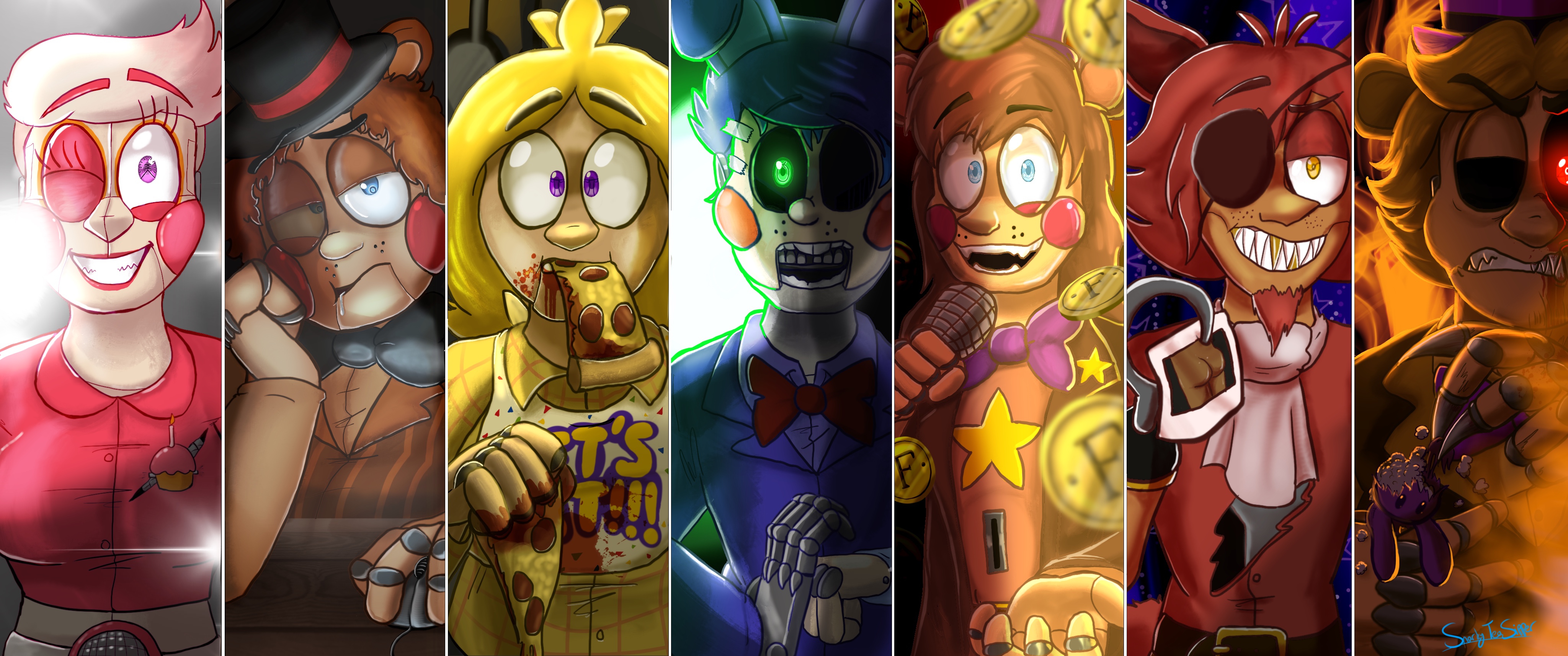 Smells Like Neglect and Moth Balls (FNAF Fanart) by SnarkyTeaSipper on  DeviantArt