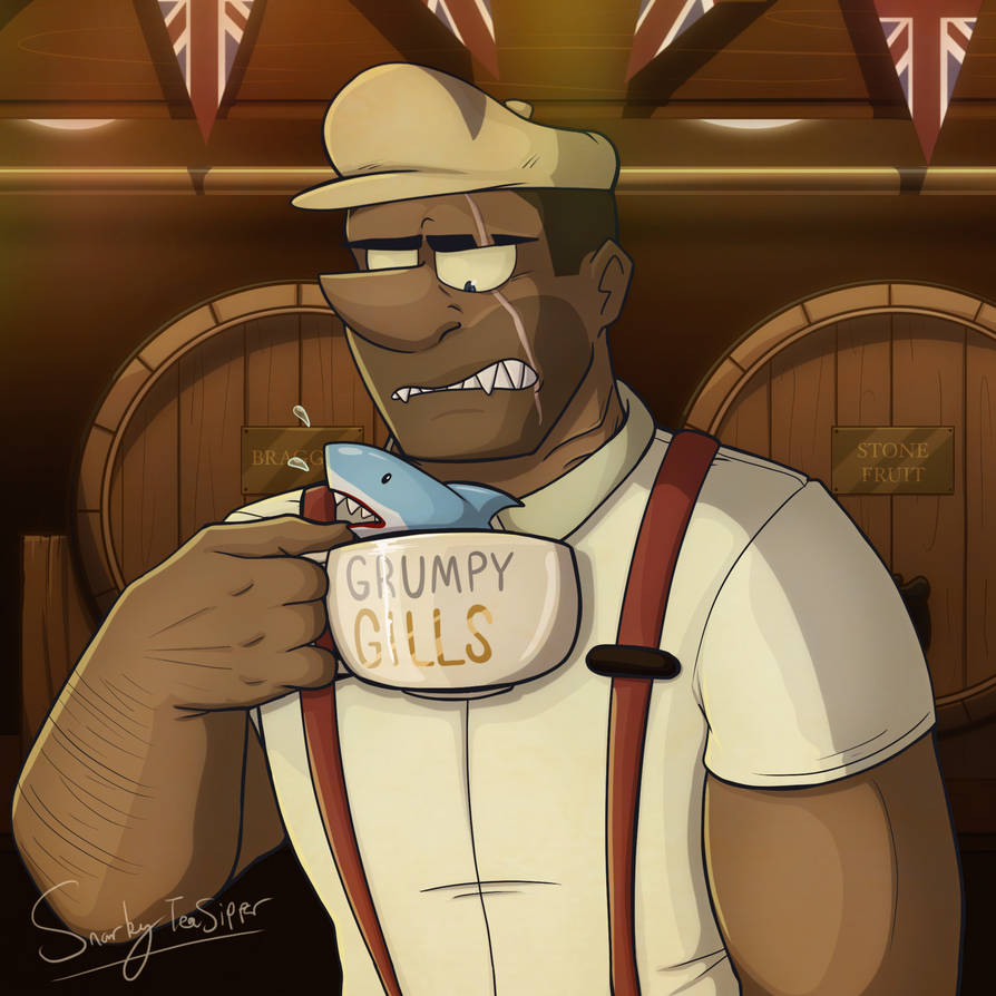Mr Grumpy Gills by SnarkyTeaSipper on DeviantArt
