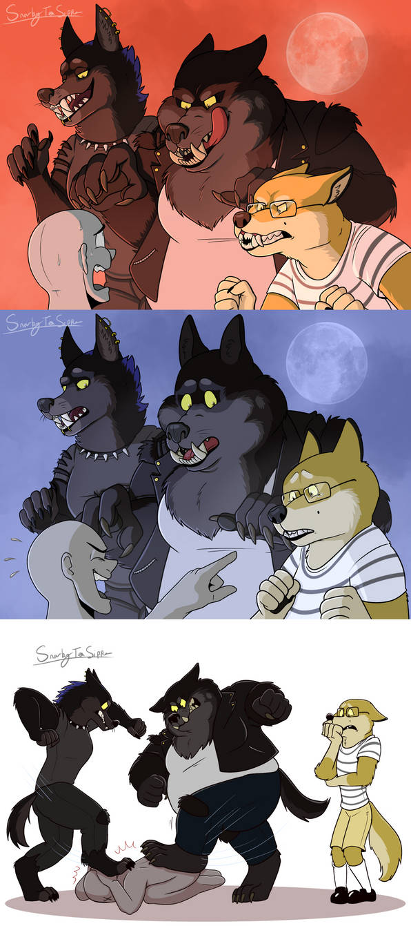 Night of the Werewolves by Chibi-Tediz by ElementalFurries on