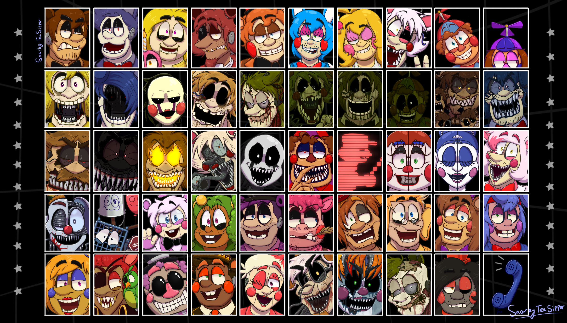 UCN Roster Redraw(70/20 and AU edition?) by Ltlka55 on DeviantArt